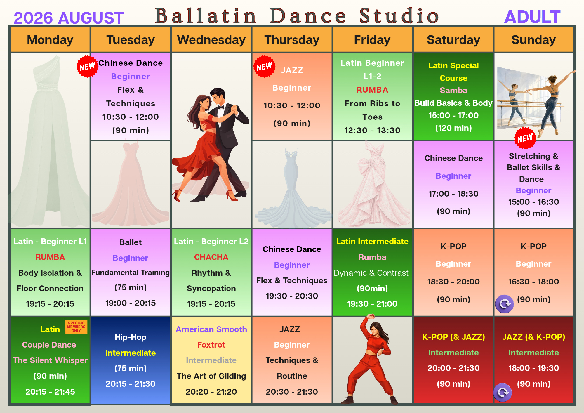 Ballatin Schedule - (Kid) - 2026.01-06 Eng