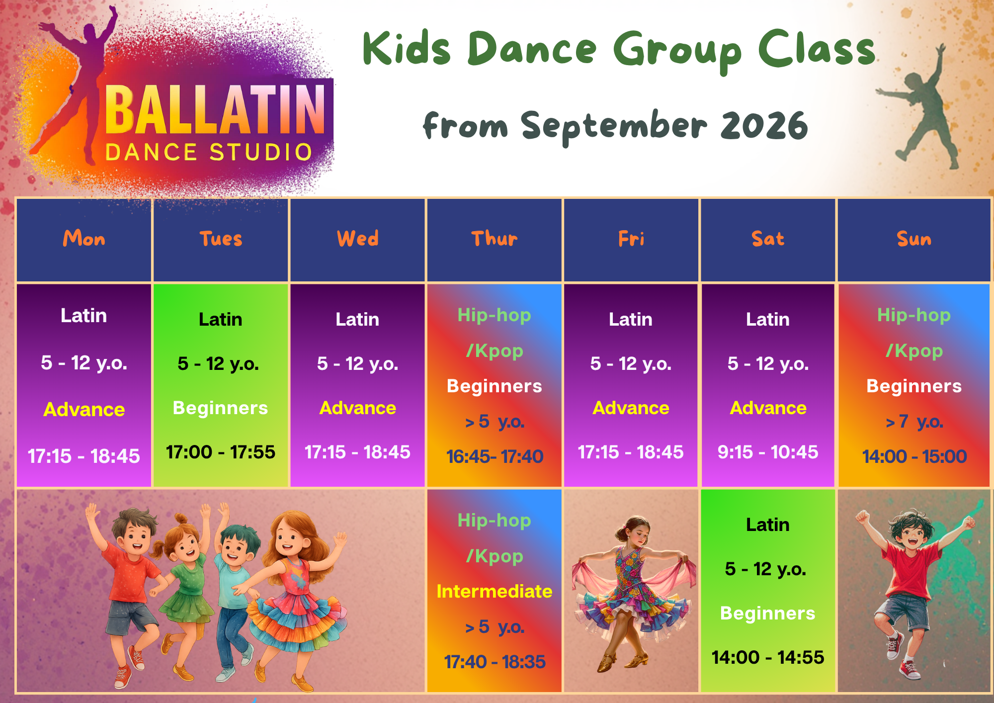 Ballatin Schedule - (Kid) - 2026.01-06 Eng
